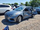 2019 Hyundai Accent Se Silver vin: 3KPC24A3XKE079985