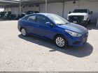 2020 Hyundai Accent Se Blue vin: 3KPC24A6XLE118621