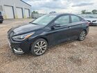 2022 Hyundai Accent Limited Черный vin: 3KPC34A68NE188263