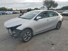 2019 Kia Forte Fe Silver vin: 3KPF24AD2KE026770