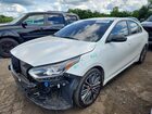 2021 Kia Forte Gt White vin: 3KPF44AC0ME390819