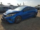 2022 Kia Forte Gt Line Blue vin: 3KPF54ADXNE418861