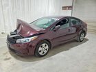 2018 Kia Forte Lx Burgundy vin: 3KPFK4A75JE272897