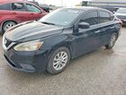 2016 Nissan Sentra Sv Black vin: 3N1AB7AP0GY272215