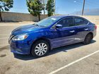 2016 Nissan Sentra S Синий vin: 3N1AB7AP2GY247512
