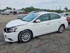 2017 Nissan Sentra S White vin: 3N1AB7AP2HY280883