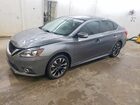 2018 Nissan Sentra Sr Серый vin: 3N1AB7AP2JY212671