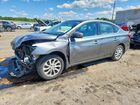 2019 Nissan Sentra Sv Gray vin: 3N1AB7AP3KL609451