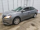 2017 Nissan Sentra Sv Gray vin: 3N1AB7AP6HL653047