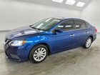 2017 Nissan Sentra S Синий vin: 3N1AB7AP6HY374801