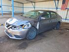 2018 Nissan Sentra S Gray vin: 3N1AB7AP6JY339374