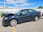 2019 Nissan Sentra Sv Black vin: 3N1AB7AP6KL627734