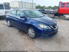 2018 Nissan Sentra S Blue vin: 3N1AB7AP7JY248176