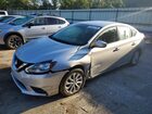 2019 Nissan Sentra Sv Silver vin: 3N1AB7AP7KY358646