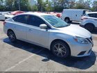 2017 Nissan Sentra S Silver vin: 3N1AB7APXHY336620