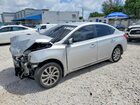 2018 Nissan Sentra Sv Silver vin: 3N1AB7APXJY266283