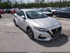 2020 Nissan Sentra Sv Xtronic Cvt Silver vin: 3N1AB8CV2LY288802