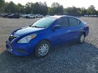 2017 Nissan Versa 1.6 Sv Blue vin: 3N1CN7AP0HL827372
