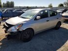 2016 Nissan Versa 1.6 S Plus Серебряный vin: 3N1CN7AP2GL859268