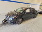 2021 Nissan Versa Sv Черный vin: 3N1CN8EV9ML866017