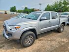 2020 Toyota Tacoma Sr V6 Silver vin: 3TMCZ5AN5LM336478