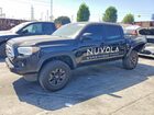 2021 Toyota Tacoma Sr5 V6 Черный vin: 3TYCZ5AN1MT046471