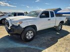 2021 Toyota Tacoma Sr Белый vin: 3TYRX5GN8MT023843