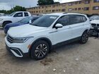 2022 Volkswagen Tiguan S White vin: 3VV1B7AX8NM130780