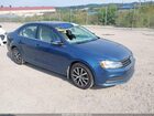 2017 Volkswagen Jetta 1.4t Se Blue vin: 3VWDB7AJ9HM245865