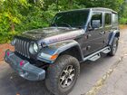 2020 Jeep Wrangler Unlimited Rubicon Black vin: 1C4HJXFN5LW211725