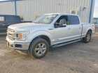 2018 Ford F150 Supercrew Silver vin: 1FTFW1E17JFD71204