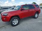 2016 Toyota 4runner Sr5 Premium Red vin: JTEBU5JR3G5311096