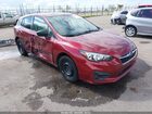 2017 Subaru Impreza 2.0i Red vin: 4S3GTAA60H3721086