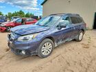 2017 Subaru Outback 2.5i Premium Gray vin: 4S4BSADC7H3318443