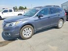2017 Subaru Outback 2.5i Premium Blue vin: 4S4BSAHC9H3314243