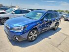 2019 Subaru Outback 2.5i Limited Blue vin: 4S4BSANC5K3365380