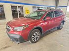 2022 Subaru Outback Premium Burgundy vin: 4S4BTACC7N3197889