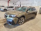 2022 Subaru Outback Limited Green vin: 4S4BTAMC1N3113628