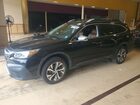 2021 Subaru Outback Touring Black vin: 4S4BTAPC9M3111541