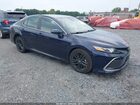 2022 Toyota Camry Le Dark Blue vin: 4T1R11AK4NU620162