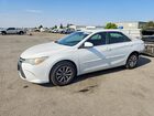 2016 Toyota Camry Le White vin: 4T4BF1FK3GR553025