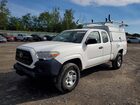 2016 Toyota Tacoma Sr White vin: 5TFRX5GN0GX064669