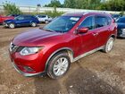 2016 Nissan Rogue Sv Красный vin: KNMAT2MV8GP701772