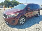 2016 Kia Sedona Lx Maroon vin: KNDMB5C19G6163850