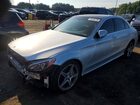 2016 Mercedes-benz C 300 4matic Silver vin: 55SWF4KB7GU175855