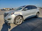 2018 Ford Edge Sport Silver vin: 2FMPK4AP9JBC28554