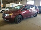 2016 Honda Odyssey Exl Maroon vin: 5FNRL5H67GB049583