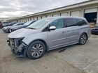 2016 Honda Odyssey Touring Silver vin: 5FNRL5H91GB009154