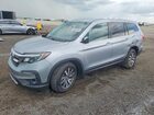 2021 Honda Pilot Ex Серебряный vin: 5FNYF5H36MB011847