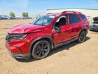 2025 Honda Pilot Black Red vin: 5FNYG1H97SB508929
